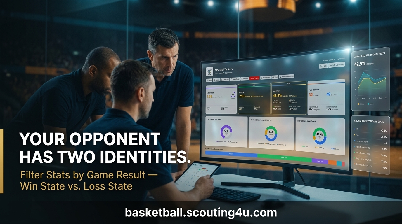 Scouting Tip: Filter Stats by Game Result for Winning Insights